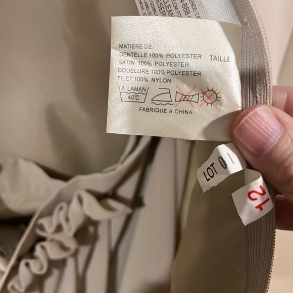 90’s Vintage Mother of Bride Formal 2 piece Gown with detachable train Size 12 - Picture 5 of 16